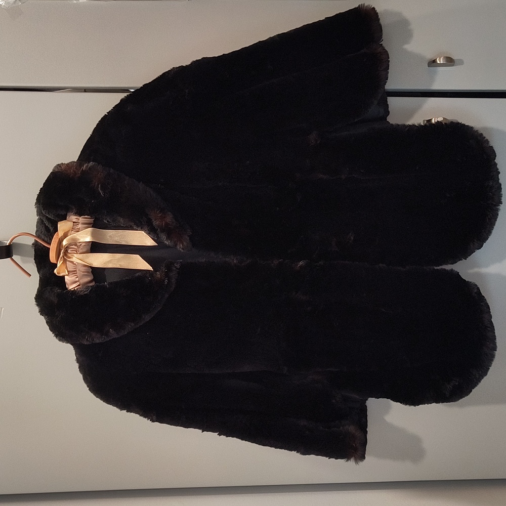 Vintage handmade real fur stole